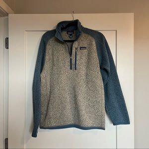 Mens Patagonia 3/4 fleece
